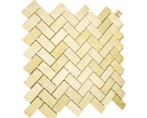 Mozaic marmură Pyramids beige 5 31x31 cm buc