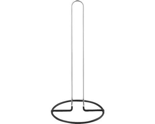 Suport pentru rolă de bucătărie inox/negru buc