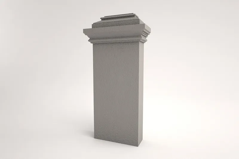 Baza pilastru decorativa NPB2, 745 x 190 x 55 mm buc
