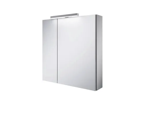 Dulap baie cu oglindă Roca Elegant 60,6x61,8 cm PAL 2 uşi iluminare LED buc