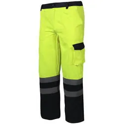Pantalon reflectorizant / verde - 2xl L4100405 Lahti Pro
