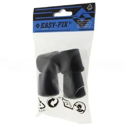 Protectie picior scaun fi25 negru - 4 buc/ set 25611