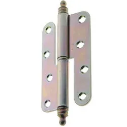 Set balama semi ingropata 210-08 dreapta ornament zincat galben 2buc 43458 buc