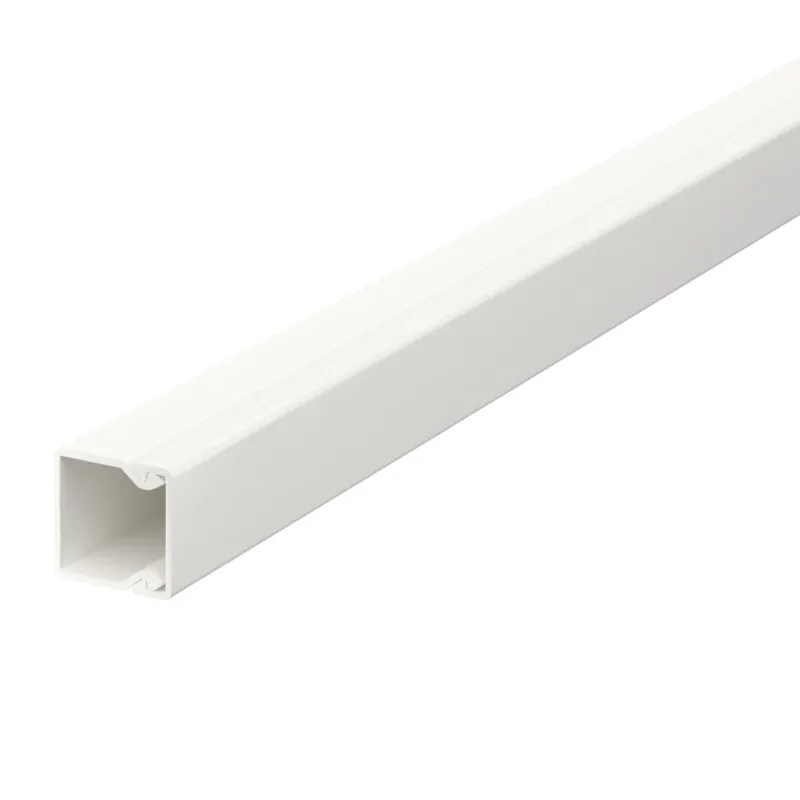 Canal cablu WDK 6191037, 17.5 x 17.5 mm, cu capac, alb, PVC buc