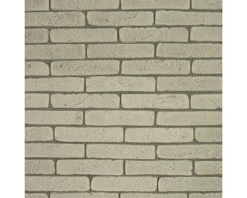 Cărămidă aparentă Old Brick 01, 6,5x29 cm, alb pac