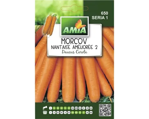 Semințe legume Amia morcov Nantaise Amelioree 2 buc