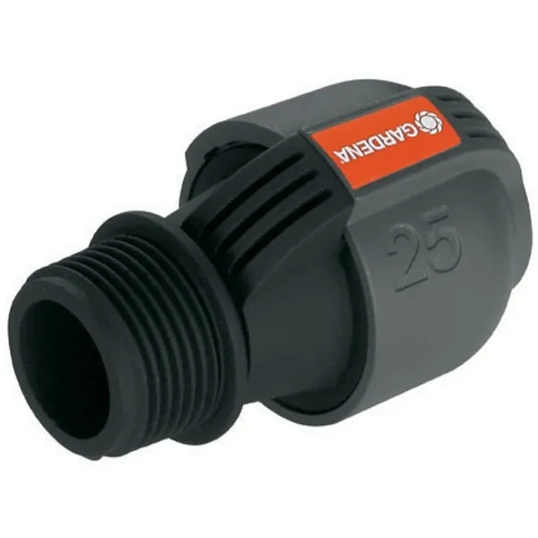 Conector Gardena 02763-20, plastic, filet exterior, 1 inch buc