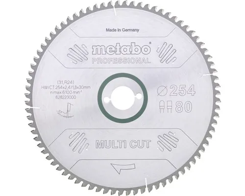 Disc fierăstrău circular Metabo Professional Ø216x2,4x30 mm 60 dinți buc