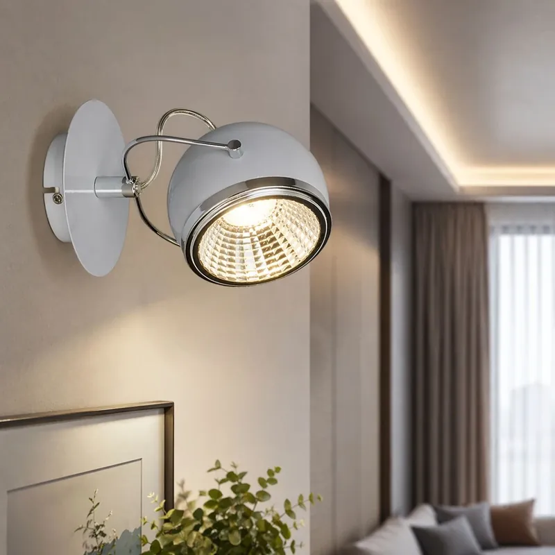 Aplica LED Ball 2686182, GU10, 1 x 5 W, alb, modern buc