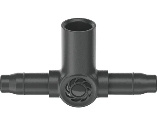 Element în „T” Gardena racord 4,6mm (3/16 inci), 5 buc.