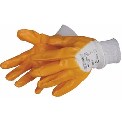 Manusi protectie nitril-galbene LT74155 Lumy