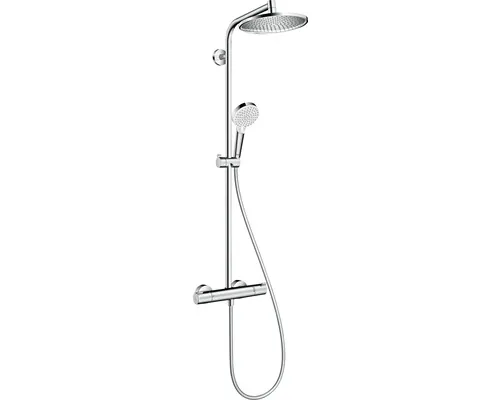 Sistem de duș cu termostat hansgrohe Crometta S Showerpipe 240 1jet crom buc