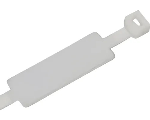 Colier plastic Sapiselco 4,5x200 mm, 220N 22 kg, pachet 100 bucăți, transparent cu etichetă pac