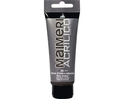 Culoare acrilică Acrilico 493 Raw Umber 75 ml buc
