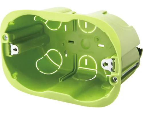 Doză aparataj gips carton 3 module Gewiss, verde buc