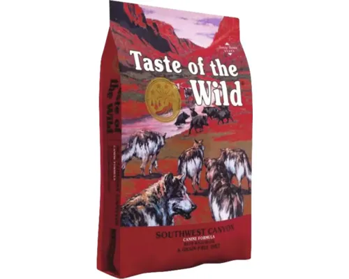 Hrană uscată pentru câini Taste of the Wild Southwest Canyon cu vită și legume fără cereale și gluten 2 kg buc