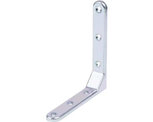 Colțar de legătură Alberts 130x130x21 mm, rigidizat, oțel zincat galben buc
