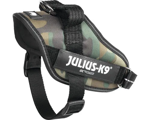 Ham JULIUS-K9 IDC Powerharness mărimea S 49-67 cm camuflaj buc