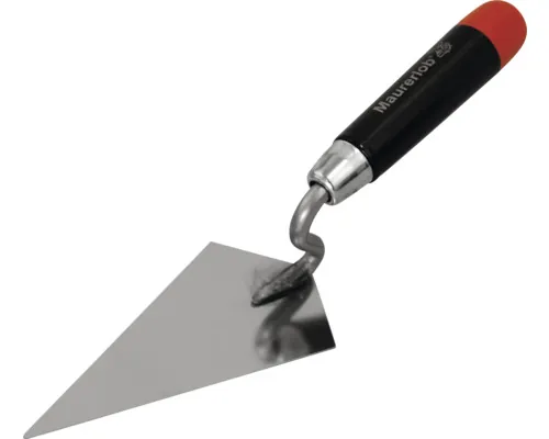 Mistrie ascuțită tip hamburg Maurerlob 140x70 mm, mâner din lemn buc