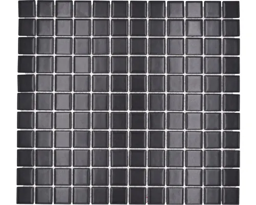 Mozaic piscină ceramic M 892 negru 30,2x33 cm buc