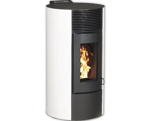Șemineu pe peleți Interstoves Paola 8,9 kW alb, aprindere electrică, 103x53x53 cm buc