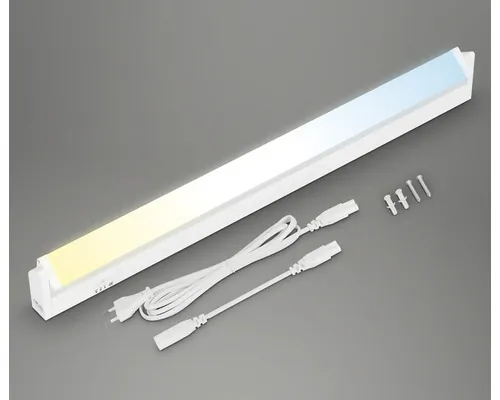 Baghetă LED Briloner 54cm 6,5W 760 lumeni, lumină albă reglabilă 2700-6500K, alb buc