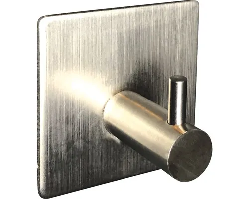 Cuier autoadeziv pentru mobilă 45x45x29mm, oțel inox buc