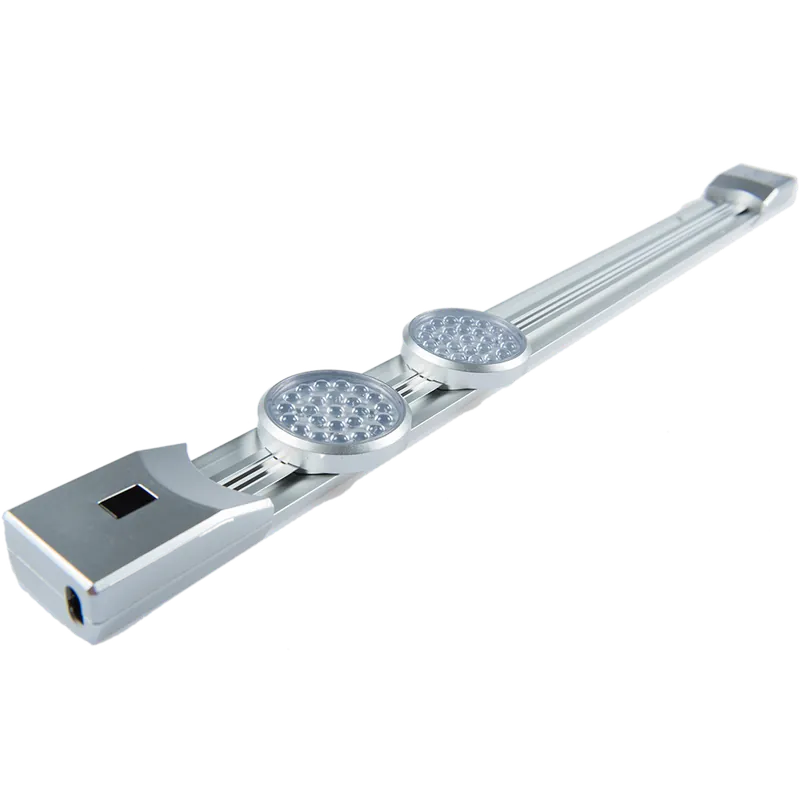 Banda suport spoturi LED, 2 x 1.7 W, aluminiu, IP20