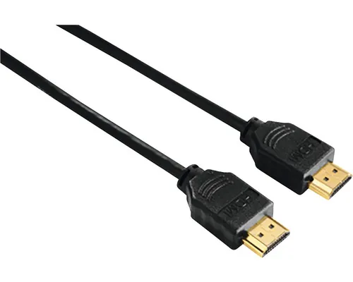 Cablu audio/video HDMI full HD Hama 1,5m negru (conectori tată auriți) buc