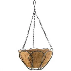 Ghiveci suspendat 25cm cu cos din cocos 690018 Palisad