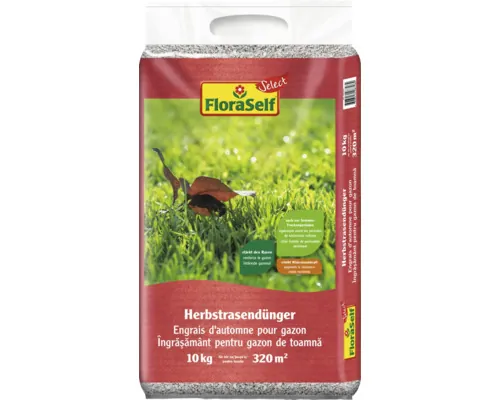 Îngrășământ gazon FloraSelf Select 10 kg 320 m² toamnă buc
