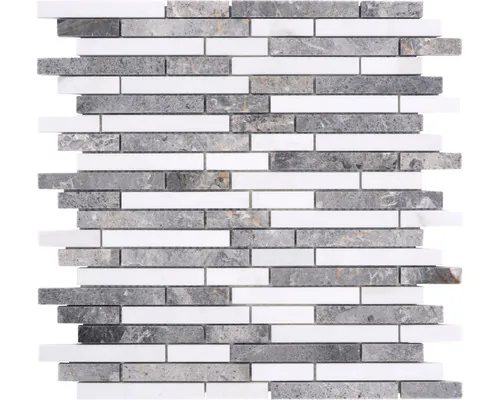 Mozaic XNM MV678 gri alb 30,5x30,5 cm buc