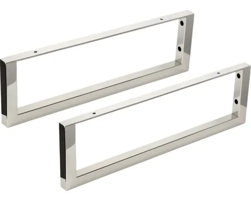 Set 2 console suport blat lavoar baie 48x15 cm FACKELMANN Hype cu portprosop buc