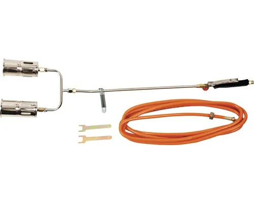 Arzător dublu cu gaz Topex 2x Ø60mm, furtun 5m buc