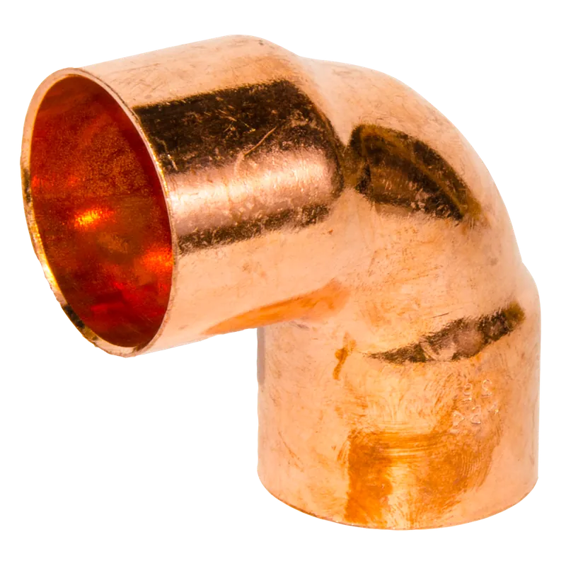Cot cupru, F-F, 35 mm, 90 grade