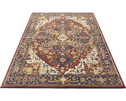 Covor tradițional Atlas 0651 roșu/albastru închis 60x110 cm buc