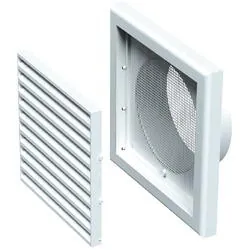 Grila dreptunghiulara cu manson D=125 MV120VS Vents