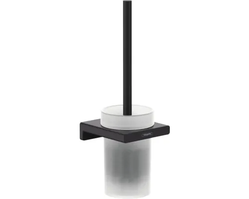 Perie WC cu suport hansgrohe AddStoris negru mat buc