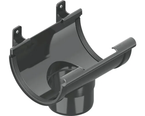 Racord jgheab burlan Bravo Ø 120 mm graphite buc