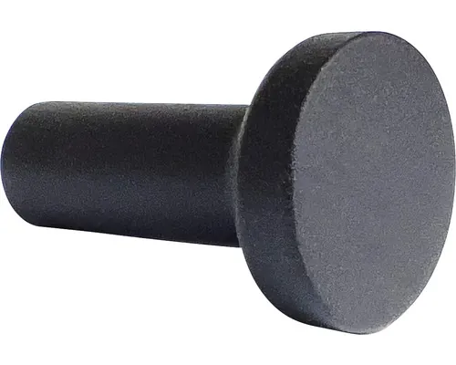 Buton pentru mobilă Ø25mm, aluminiu negru buc