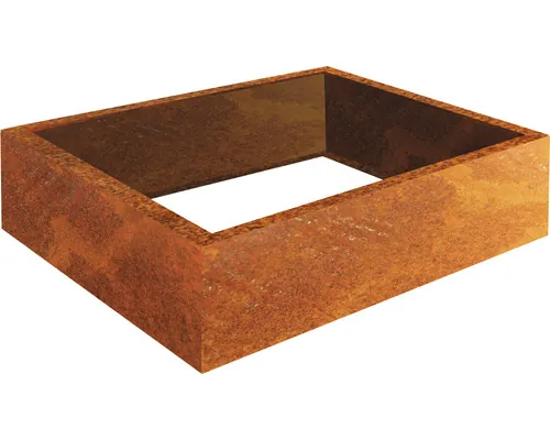 Cadru de plantare Palatino Carlotta oțel corten 120x100x25 cm buc