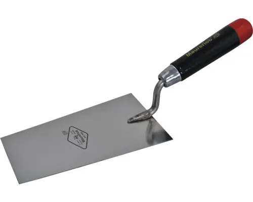 Mistrie trapezoidală pentru tencuit Maurerlob 140mm, mâner din lemn buc
