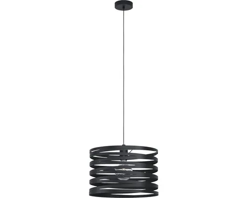Pendul Eglo Cremella E27 max. 1x40W Ø370mm, negru buc