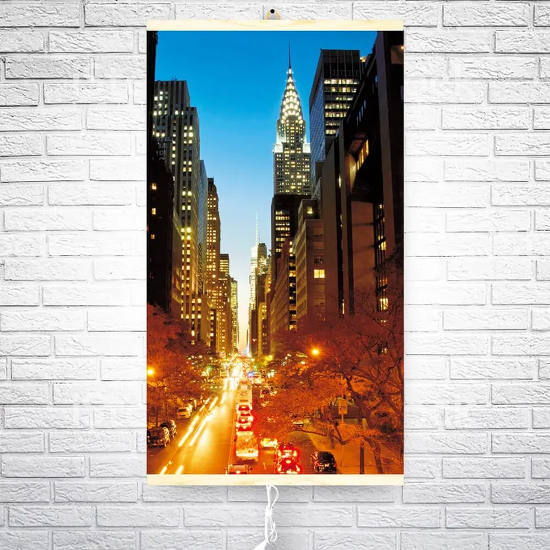 Panou radiant electric Manhattan, 100x60 cm, incalzire cu infrarosu 420w/210w