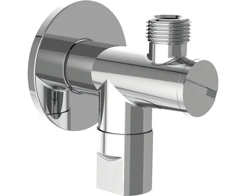 Robinet colțar cu filtru și ventil ceramic Roca 1/2"x3/8" crom buc