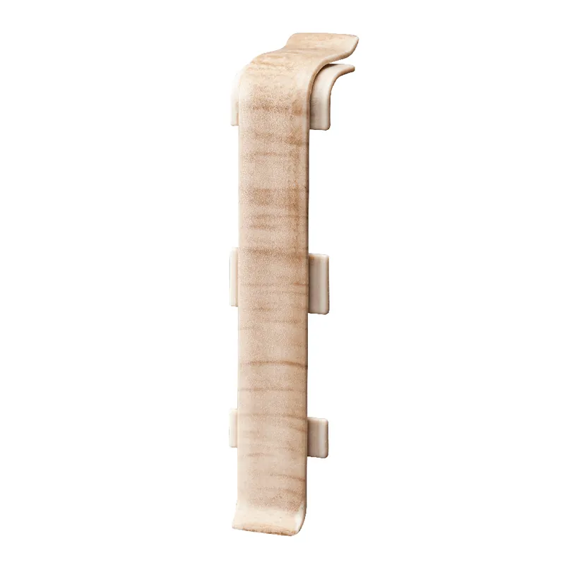Set element de imbinare plinta Arbiton Indo 70, stejar Lingburg 04, PVC, 70 x 26 mm, 2 bucati/set 2buc