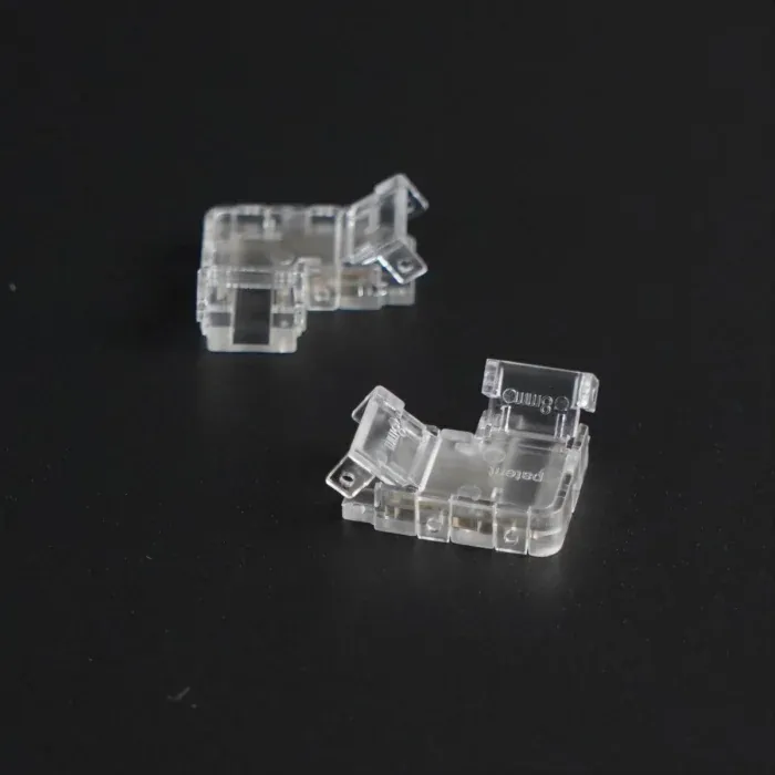 CONECTOR DE COLT TRANSPARENT IMBINARE BANDA LED 0.8CM
