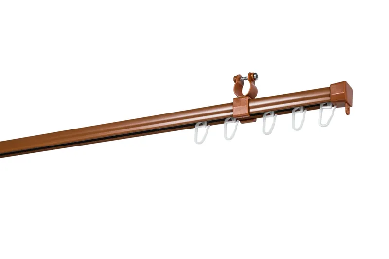 Sina perdea U, metal, cires, accesorii incluse, 290 cm buc