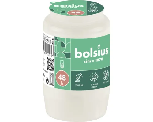 Candelă rezervă Bolsius alb durata de ardere 48 h buc