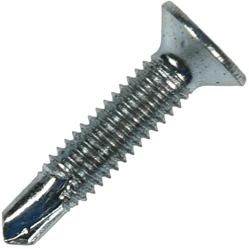 Surub autoforant, cap inecat, filet metric, otel zincat, M4 x 16 mm